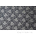 Nylon Cotton Rayon Heart Pattern Cord Lace Fabric